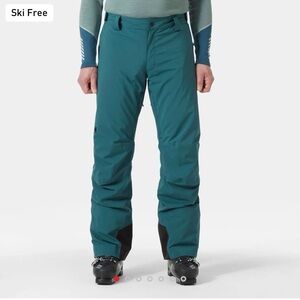 Helly Hansen Men's Green Ski Pants